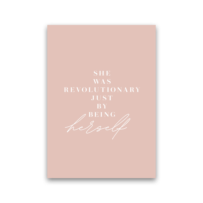 She Was Revolutionary2 By Planeta444 Print Only