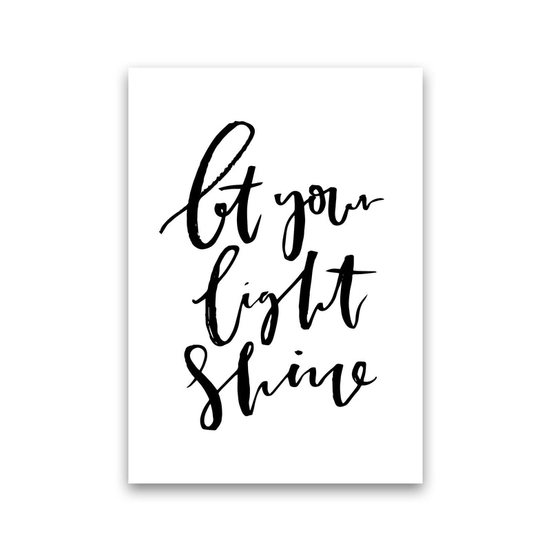 Let Your Light Shine By Planeta444 Print Only