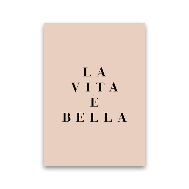 La Vita E Bella By Planeta444 Print Only