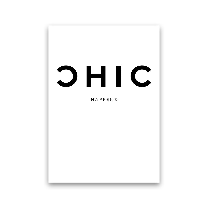 Chic Happens2 By Planeta444 Print Only