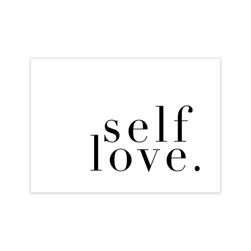 Selflove Type By Planeta444 Print Only