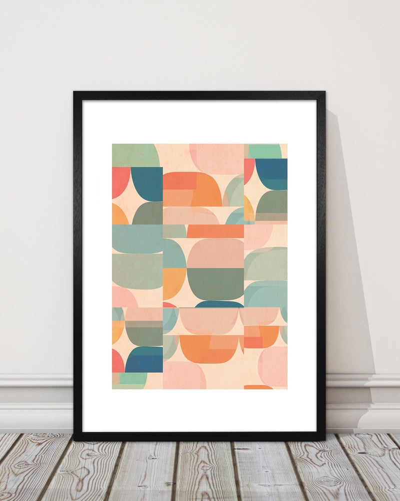 Abstract Prints Pastel A
