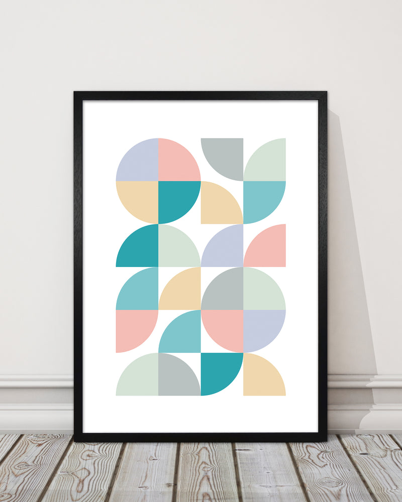Abstract Pastel Nursery Print A