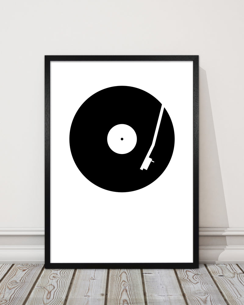 Black and White Abstract Vinyl