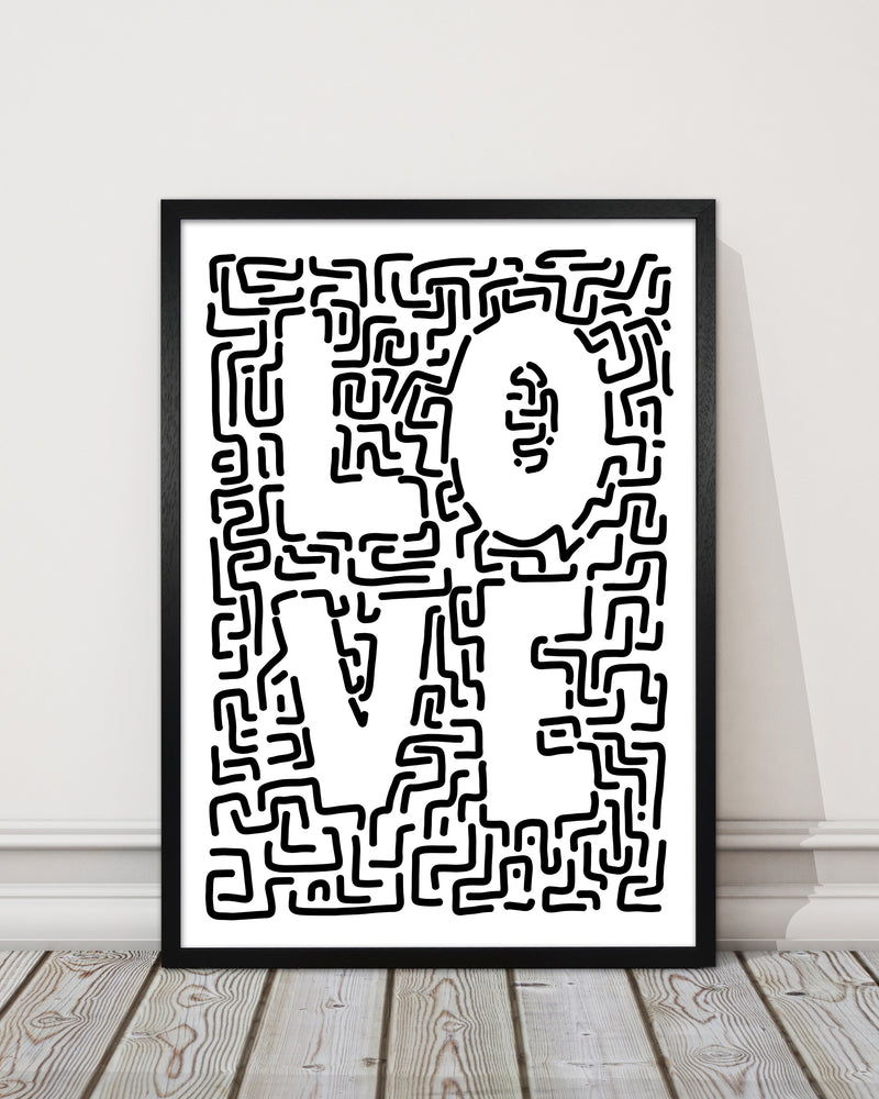 Doodle LOVE Print Original 