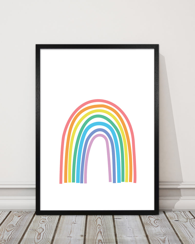Rainbow Nursery Print Original 