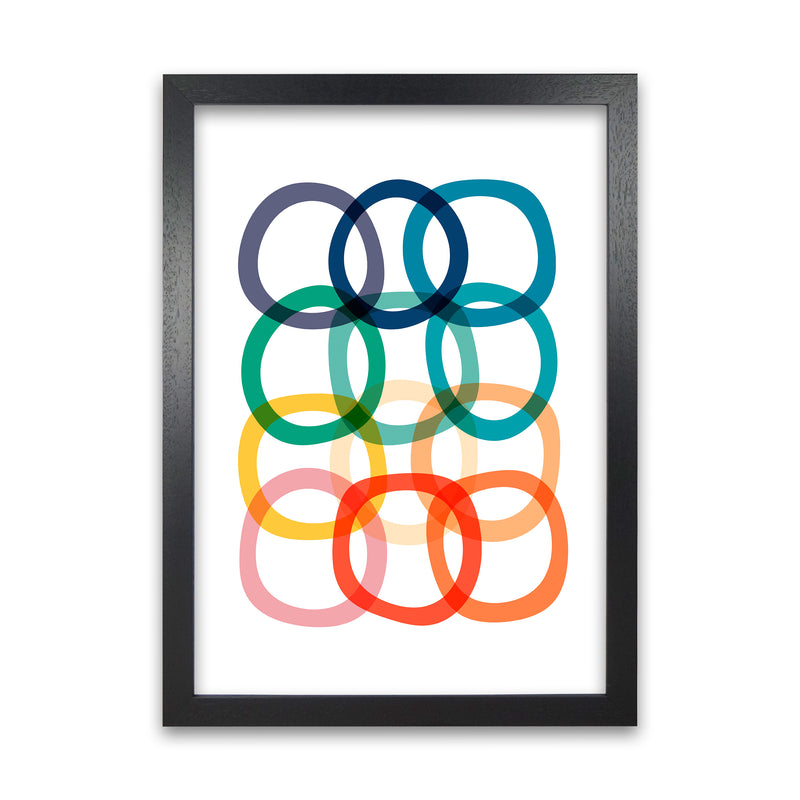 Colorful Rings Print
