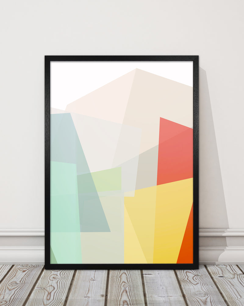 Colourful Abstract Geometric Original2 