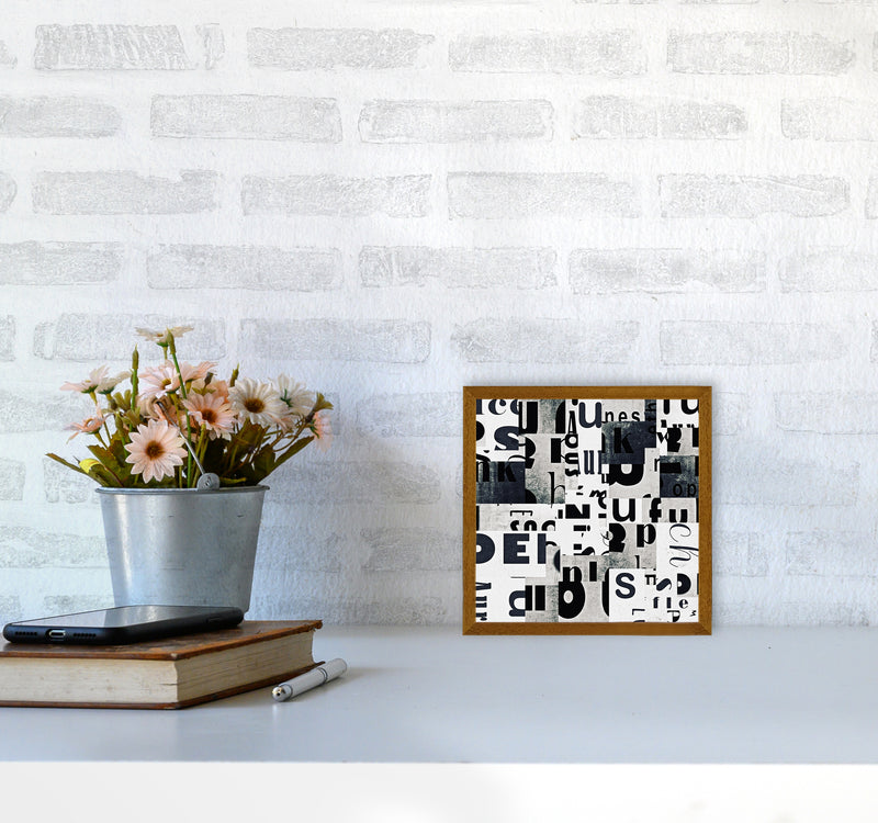 Black and White Typography Pair B Original4040 Print Only