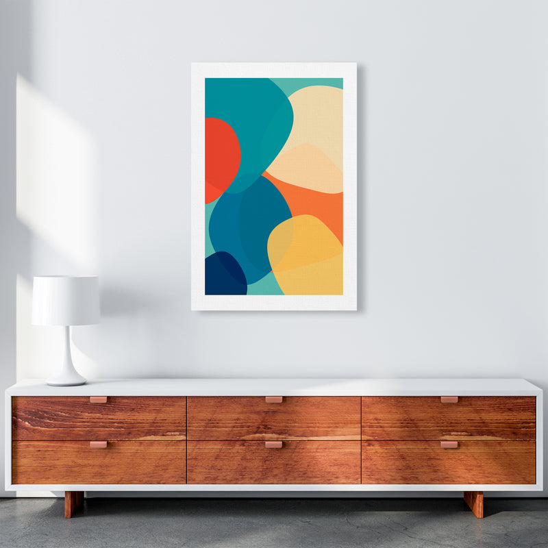 Abstract Multicolour Design Original A1 Canvas