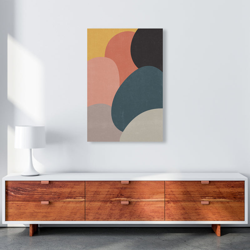 Colorful Abstract Shapes Original A1 Canvas