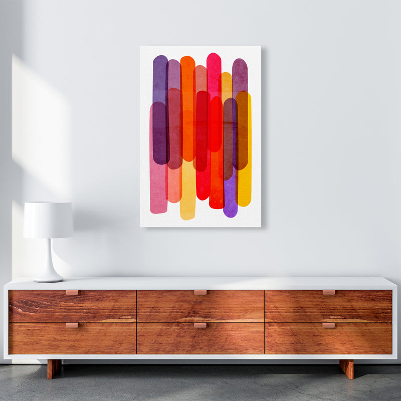 Colorful Abstract Wall Art Print A1 Canvas