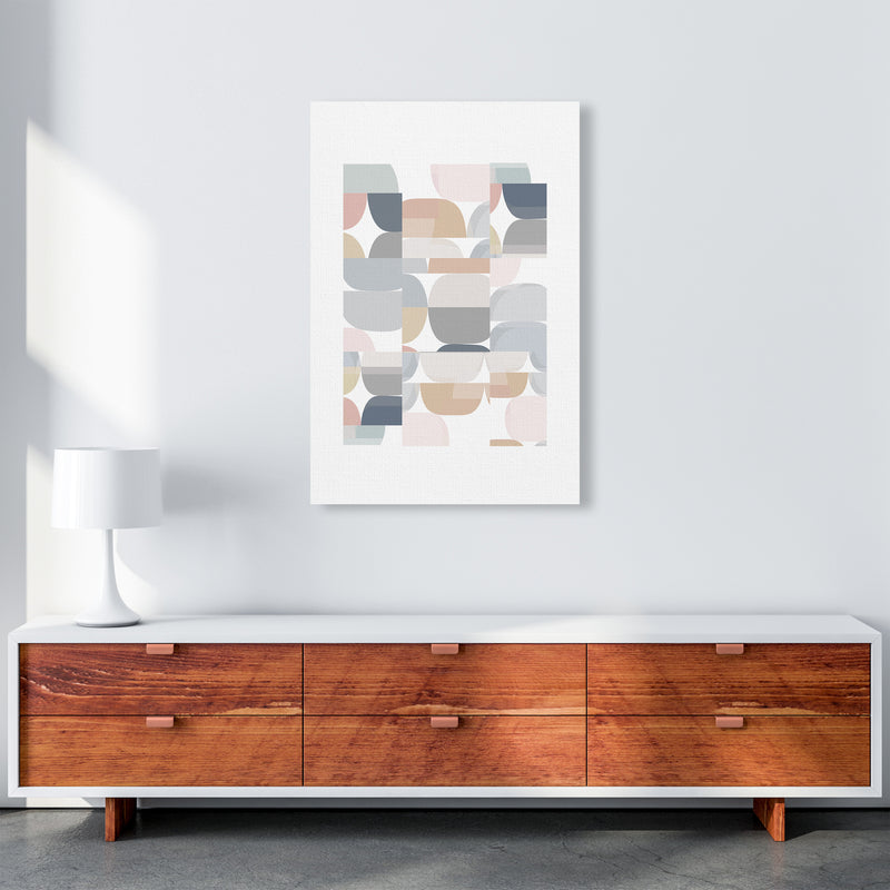 Light Desaturated Abstract Wall Art A1 Canvas