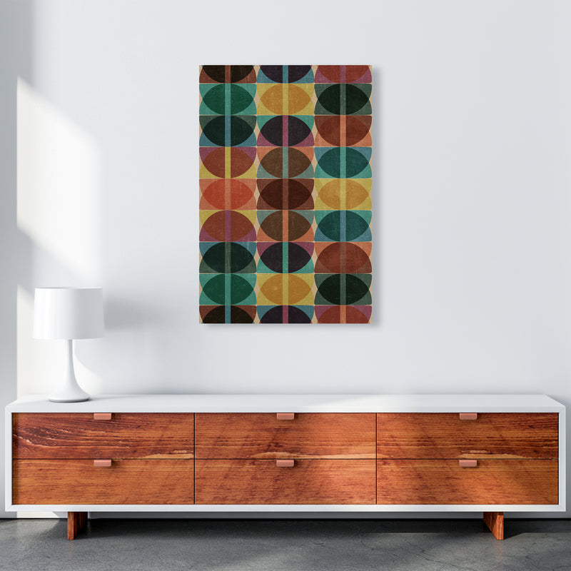 Warm Abstract Pattern Original A1 Canvas