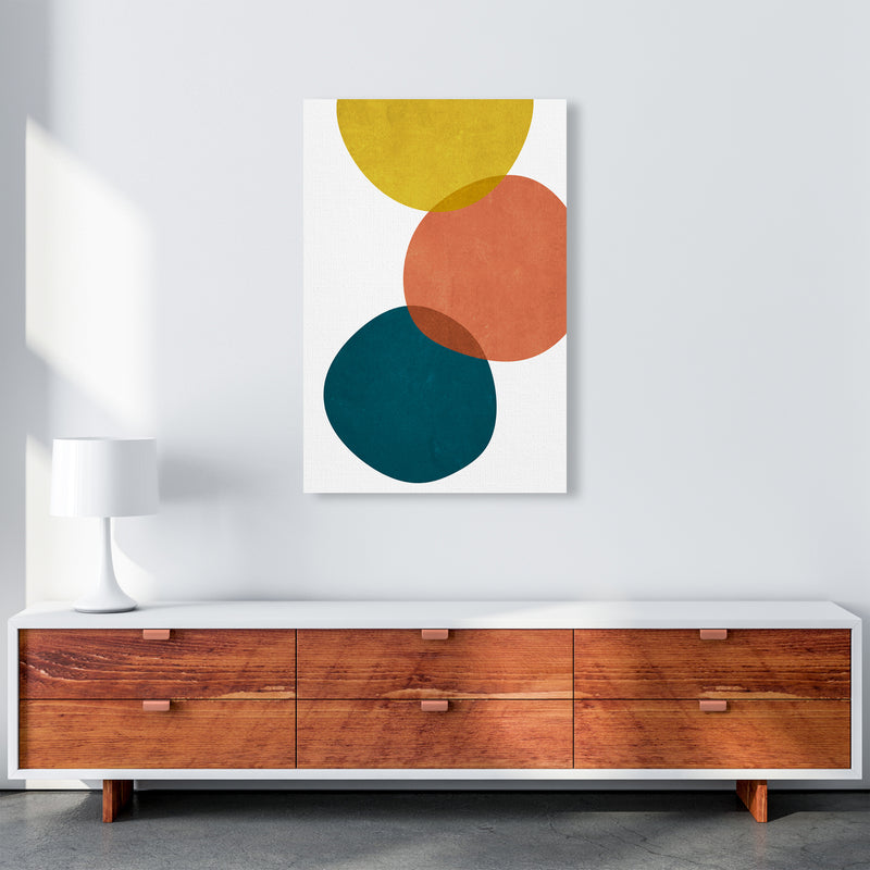 Abstract Shapes Prints B A1 Canvas