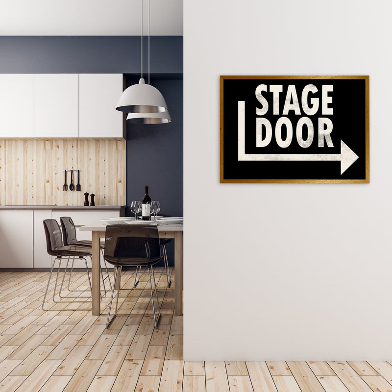Stage Door Horizontal Wall Art A1 Print Only