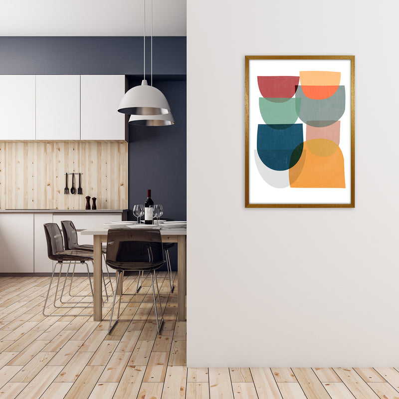 Mid Century Modern Colour B A1 Print Only