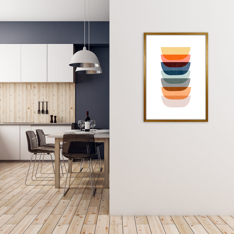 Abstract Mid Century Art C A1 Print Only