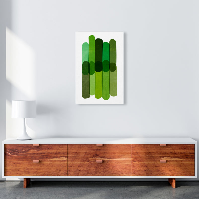 Green Abstract Wall Art Prints A2 Canvas