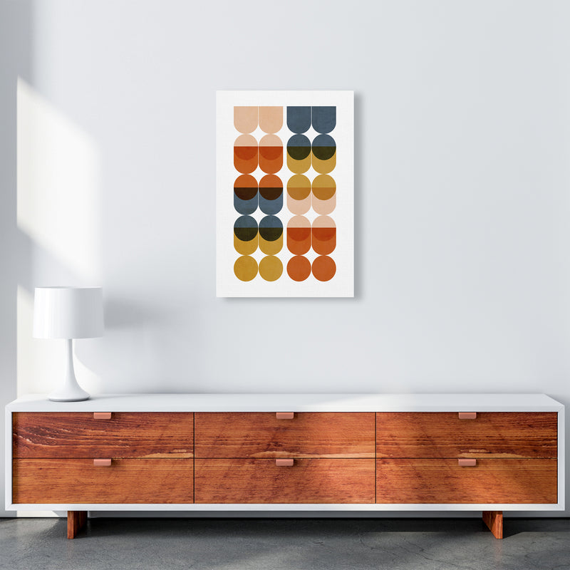 Mid Century Modern Set of 2 A Original A2 Canvas