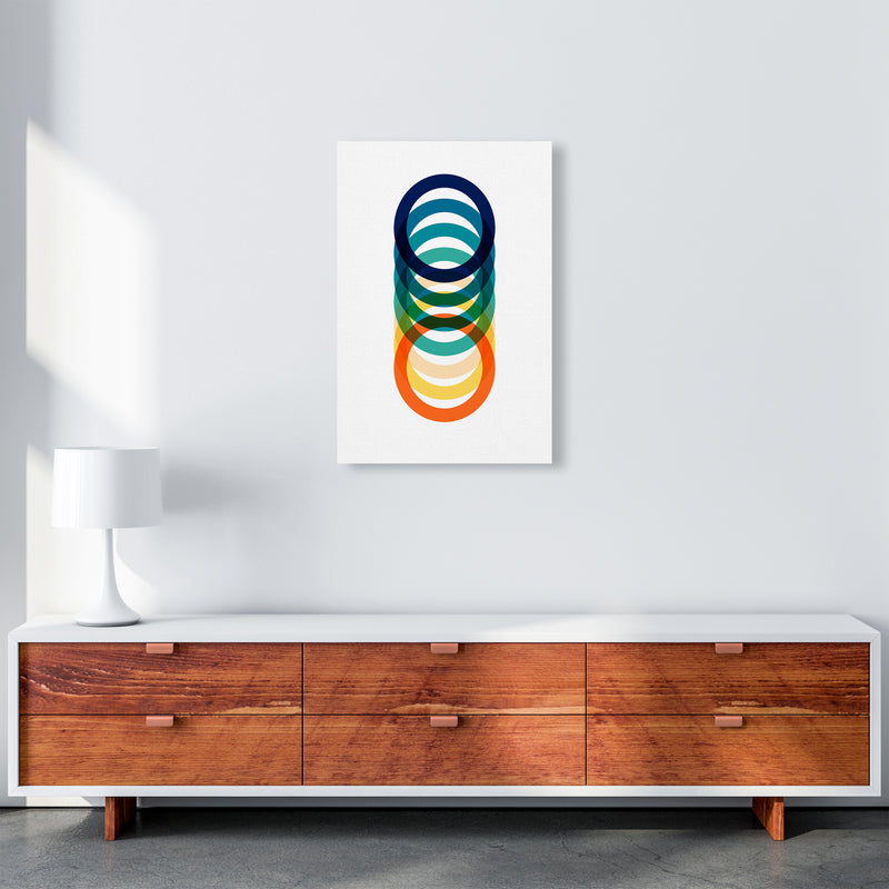Mid Century Rings A A2 Canvas