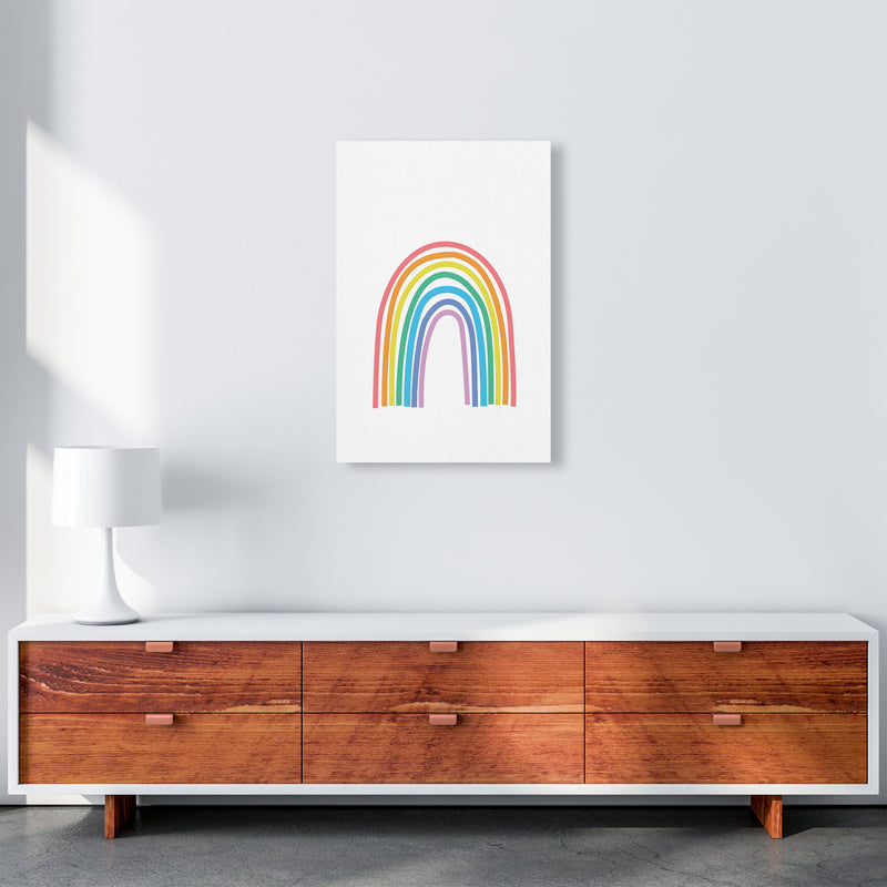 Rainbow Nursery Print Original A2 Canvas