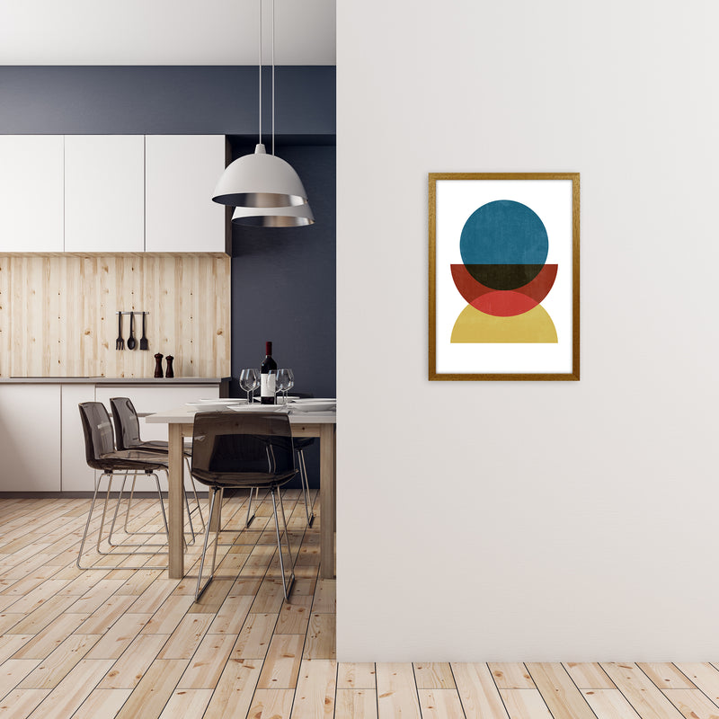 Retro Colorful Wall Art Print A2 Print Only