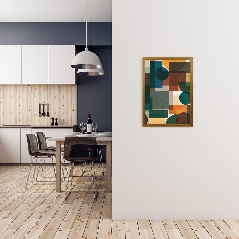 Colorful Abstract Modern Wall Art A2 Print Only