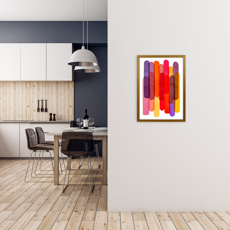 Colorful Abstract Wall Art Print A2 Print Only