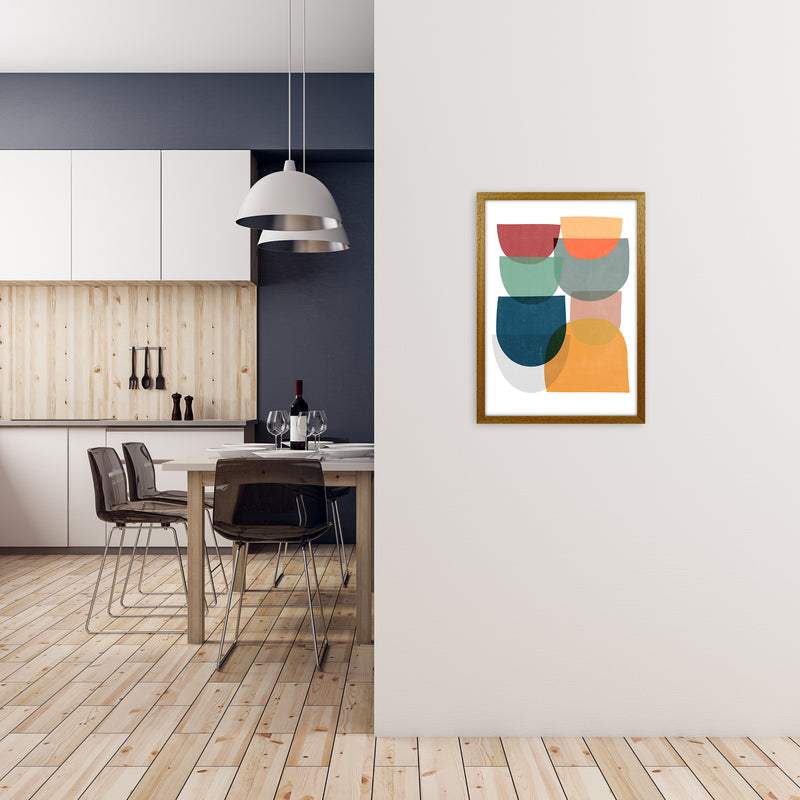 Mid Century Modern Colour B A2 Print Only