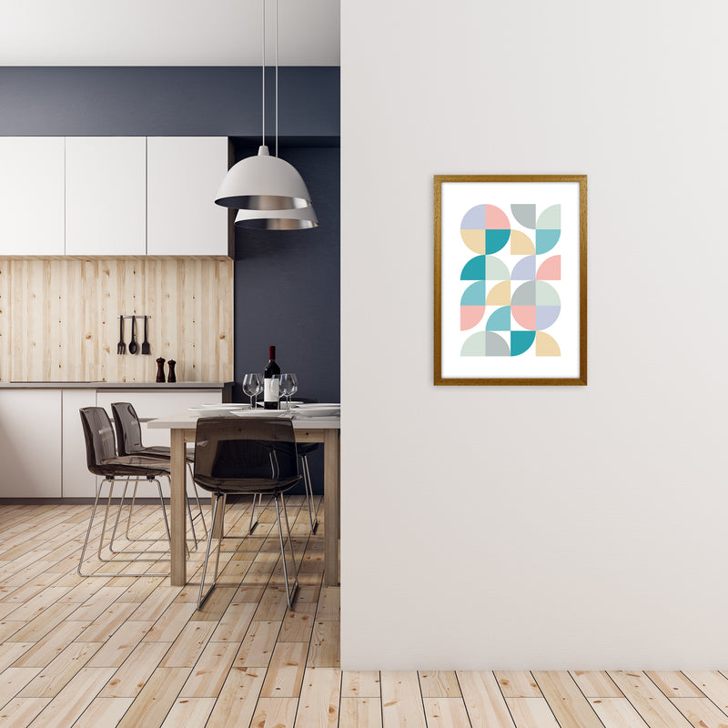 Abstract Pastel Nursery Print A A2 Print Only