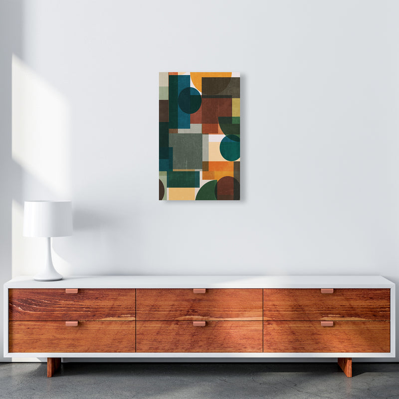Colorful Abstract Modern Wall Art A3 Canvas