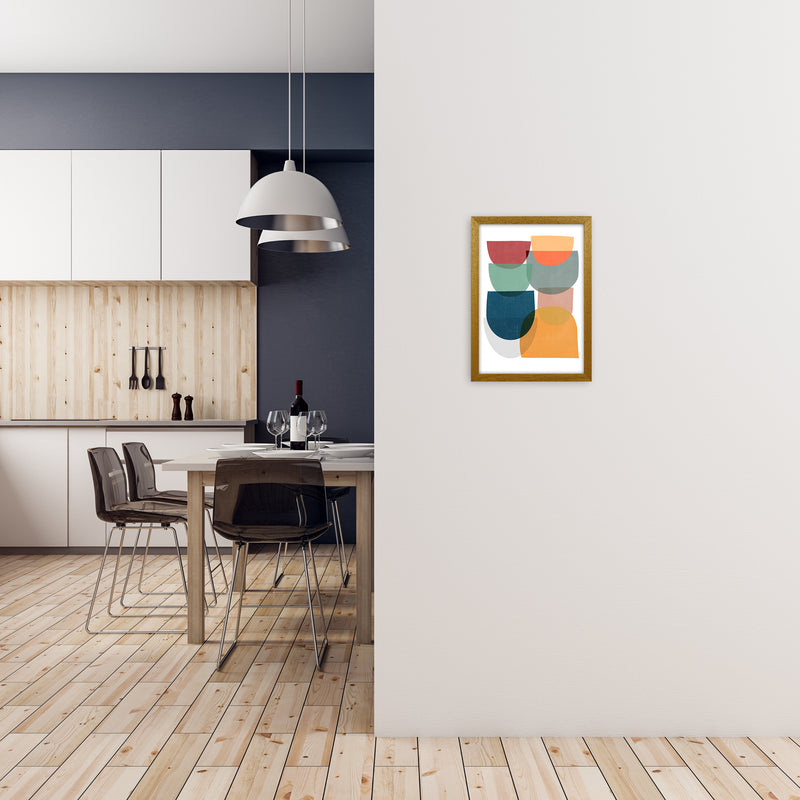 Mid Century Modern Colour B A3 Print Only