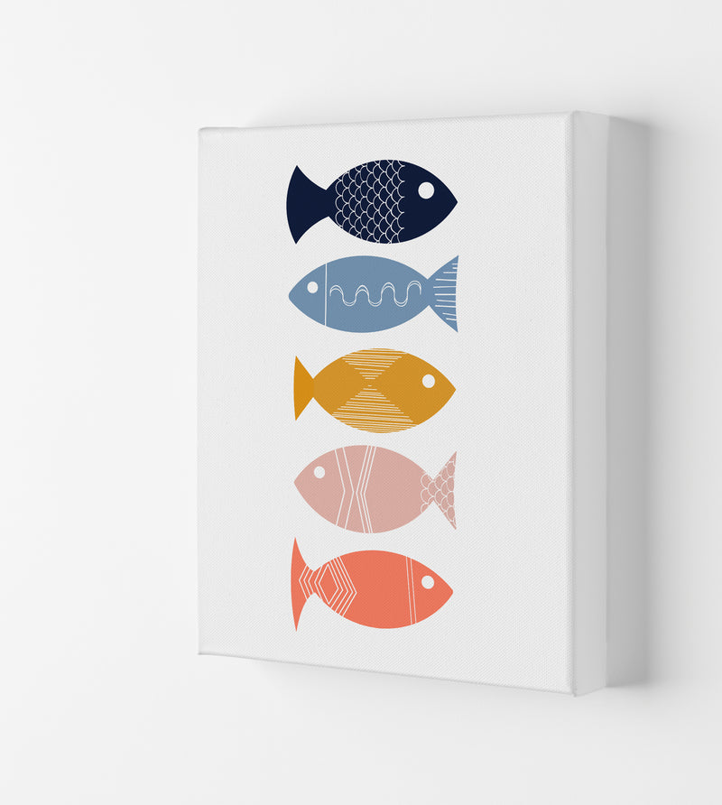 Scandi Mid Mod Fish Original Canvas