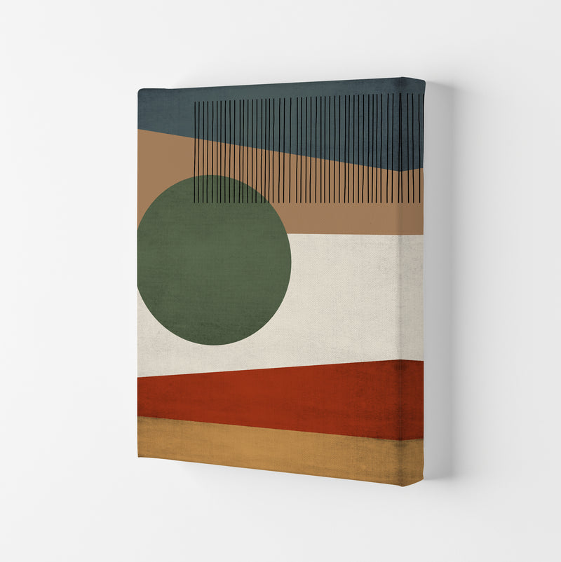Abstract Earth Tone Prints A Canvas