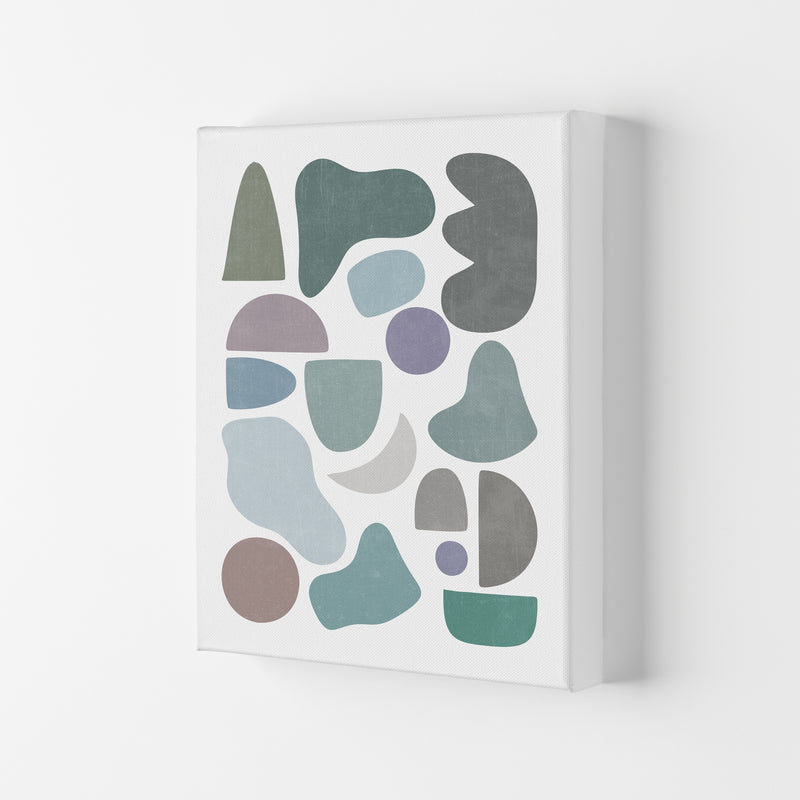 Abstract Terrazzo Shapes B Canvas
