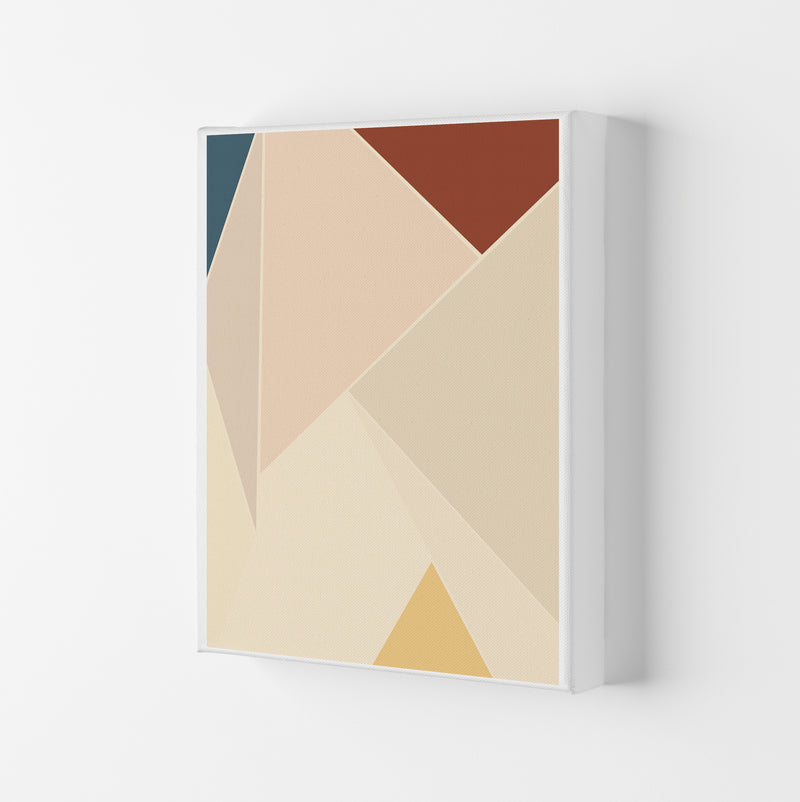 Colour Block Mid Century Art Print B Canvas