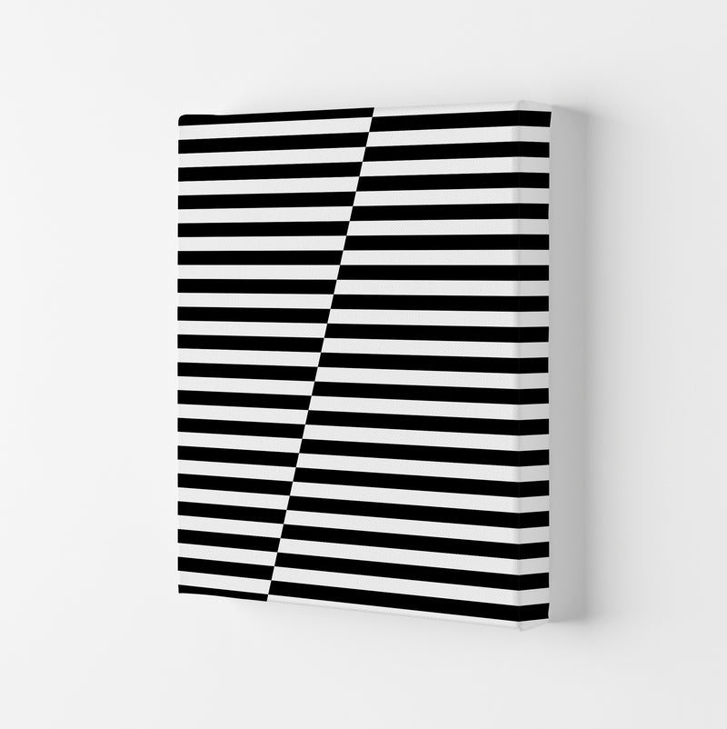 Black and White Stripe ALT Canvas