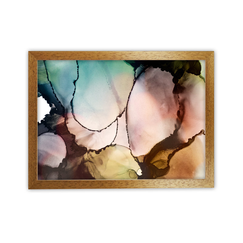 Watercolor Multicolor Original Oak Grain