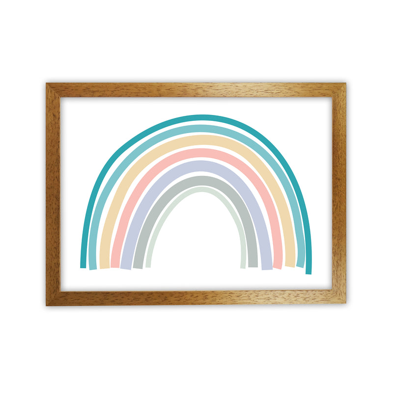 Multicolour Rainbow Art Original Oak Grain