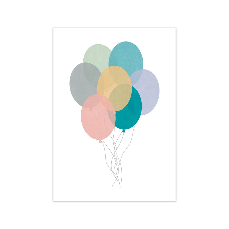 Nursery Collection Balloons Print Only