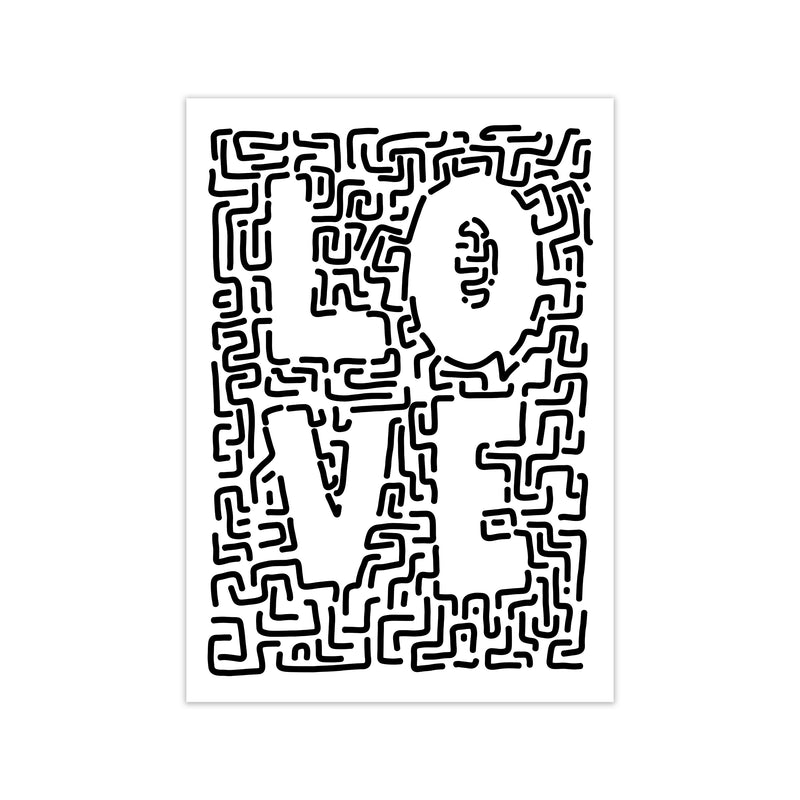 Doodle LOVE Print Original Print Only