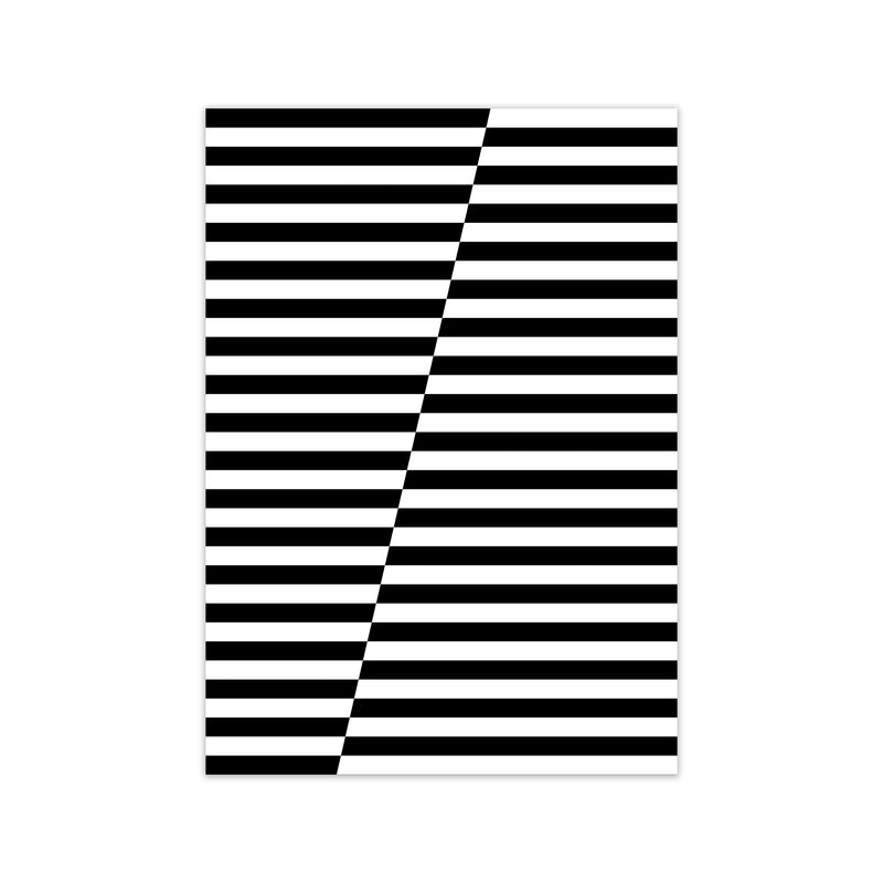 Black and White Stripe ALT Print Only