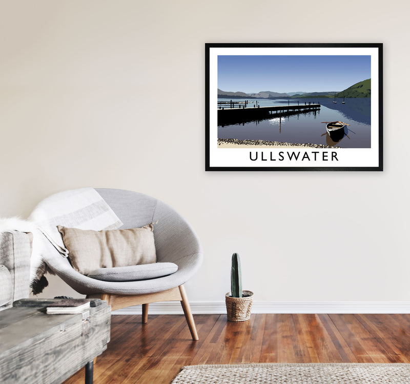 Ullswater by Richard O'Neill A1 White Frame