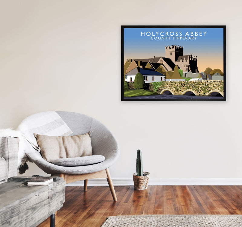 Holycross Abbey by Richard O'Neill A1 White Frame