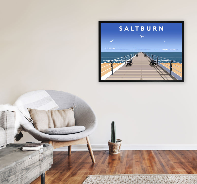 Saltburn by Richard O'Neill A1 White Frame