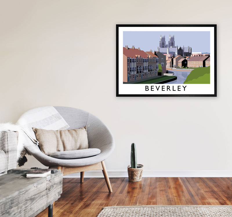 Beverley by Richard O'Neill A1 White Frame