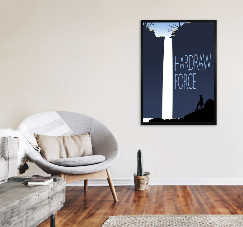Hardraw Force by Richard O'Neill A1 White Frame