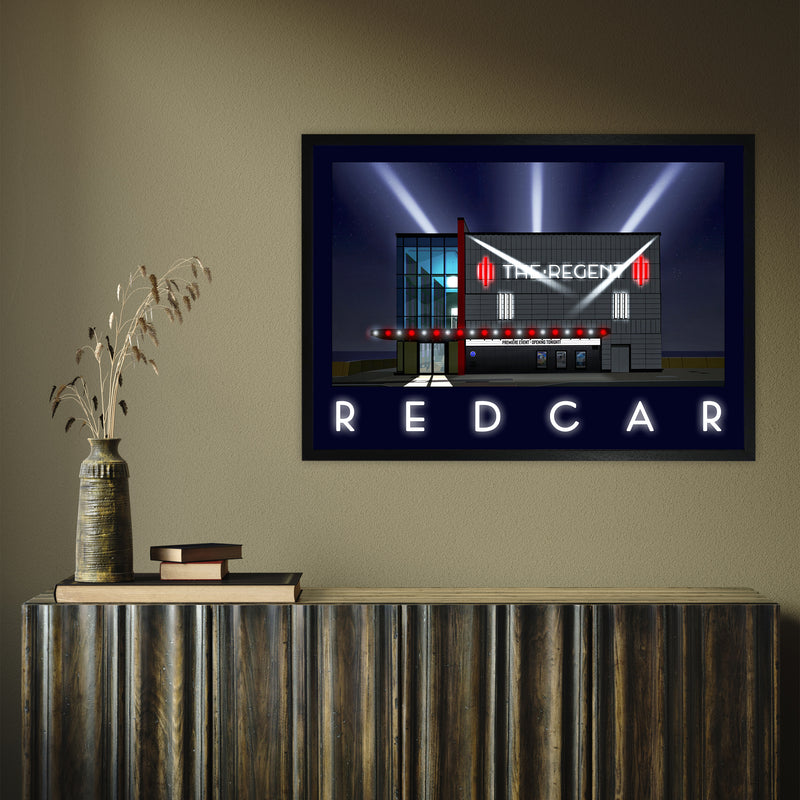 Redcar Regent by Richard O'Neill A1 Black Frame