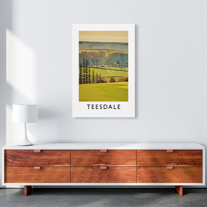 Teesdale Portrait Art Print by Richard O'Neill A1 Canvas